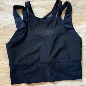Lululemon strappy mesh sports bra size 6